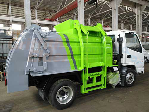 某餐廚垃圾車車載稱重系統案例